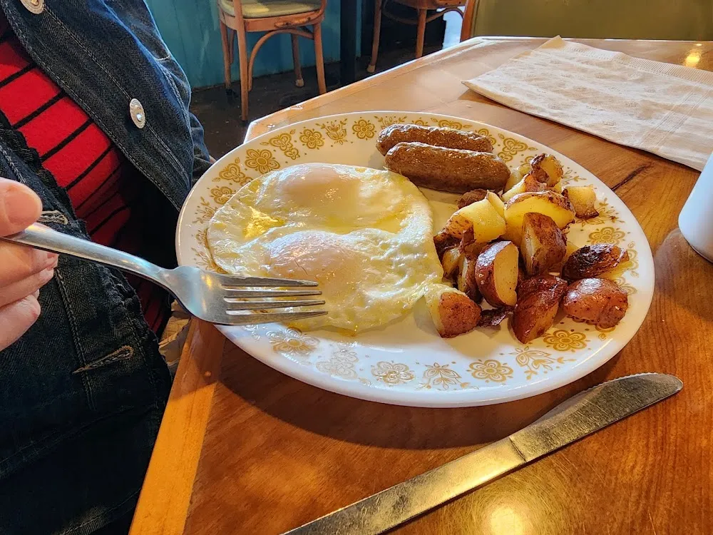 Eggs Sausage and Potatoes